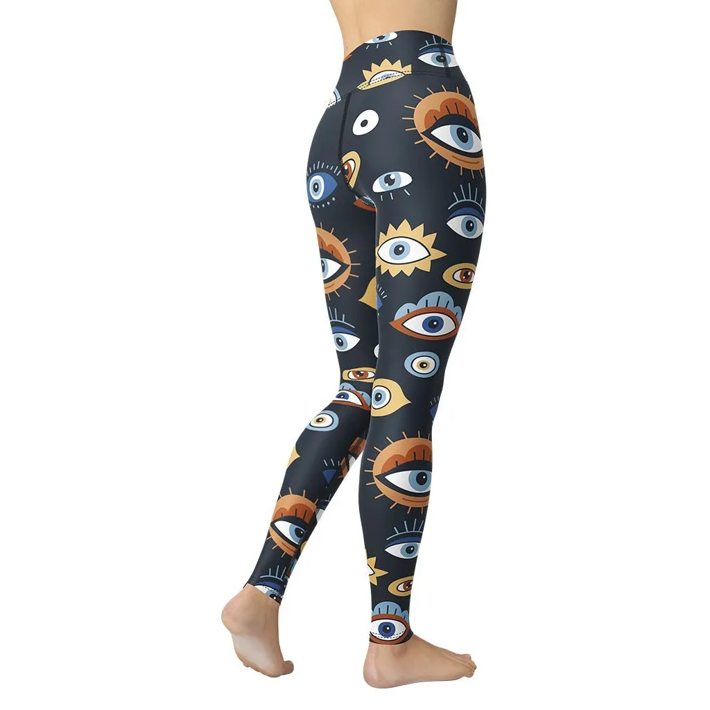 All Eyes On Me Yoga Leggings