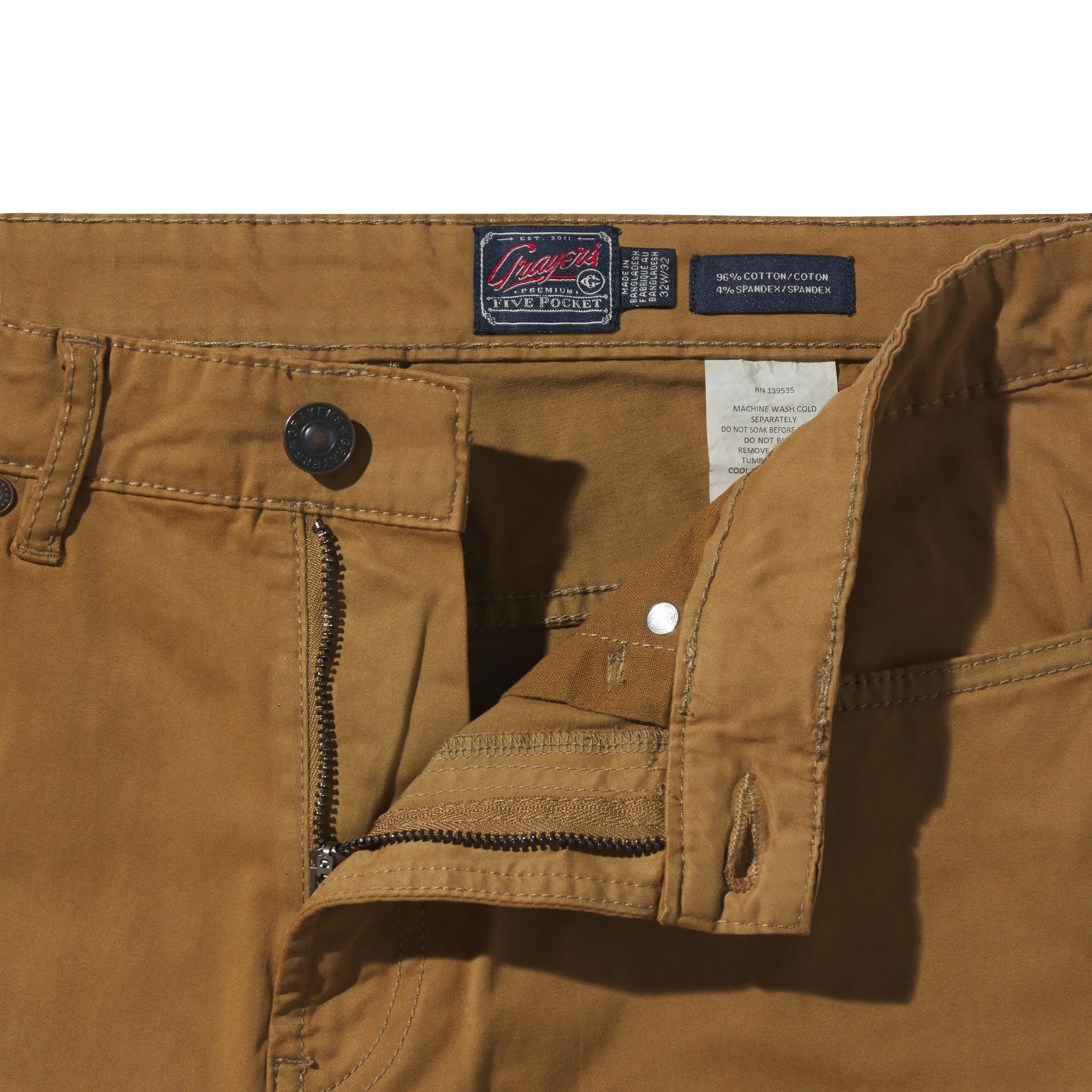 Alternative Stretch Slim Fit 5 Pocket - Cathay Spice