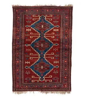 ANTIQUE CAUCASIAN RUG