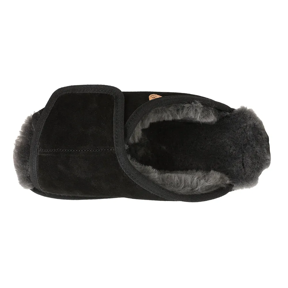 APMA Open Toe Wide Slide Slippers