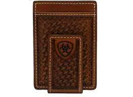 Ariat Men's Basketweave Money Clip