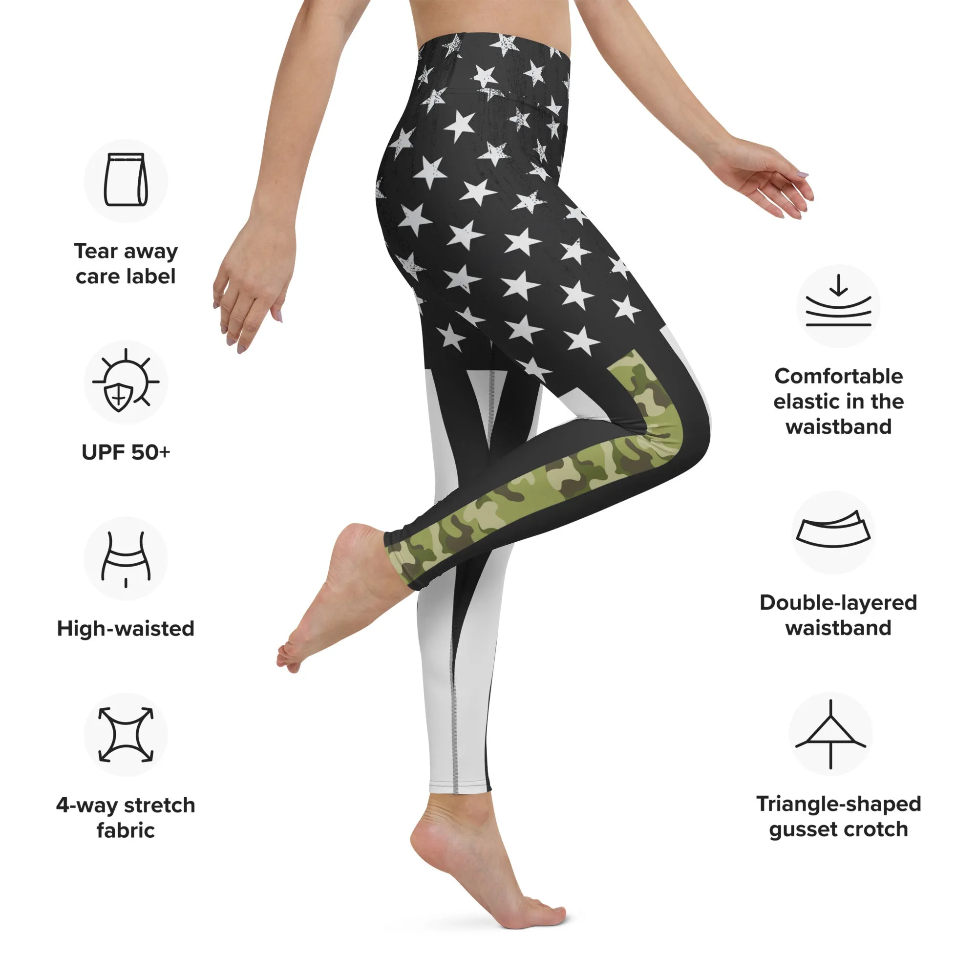 Armed Forces Yoga Leggings