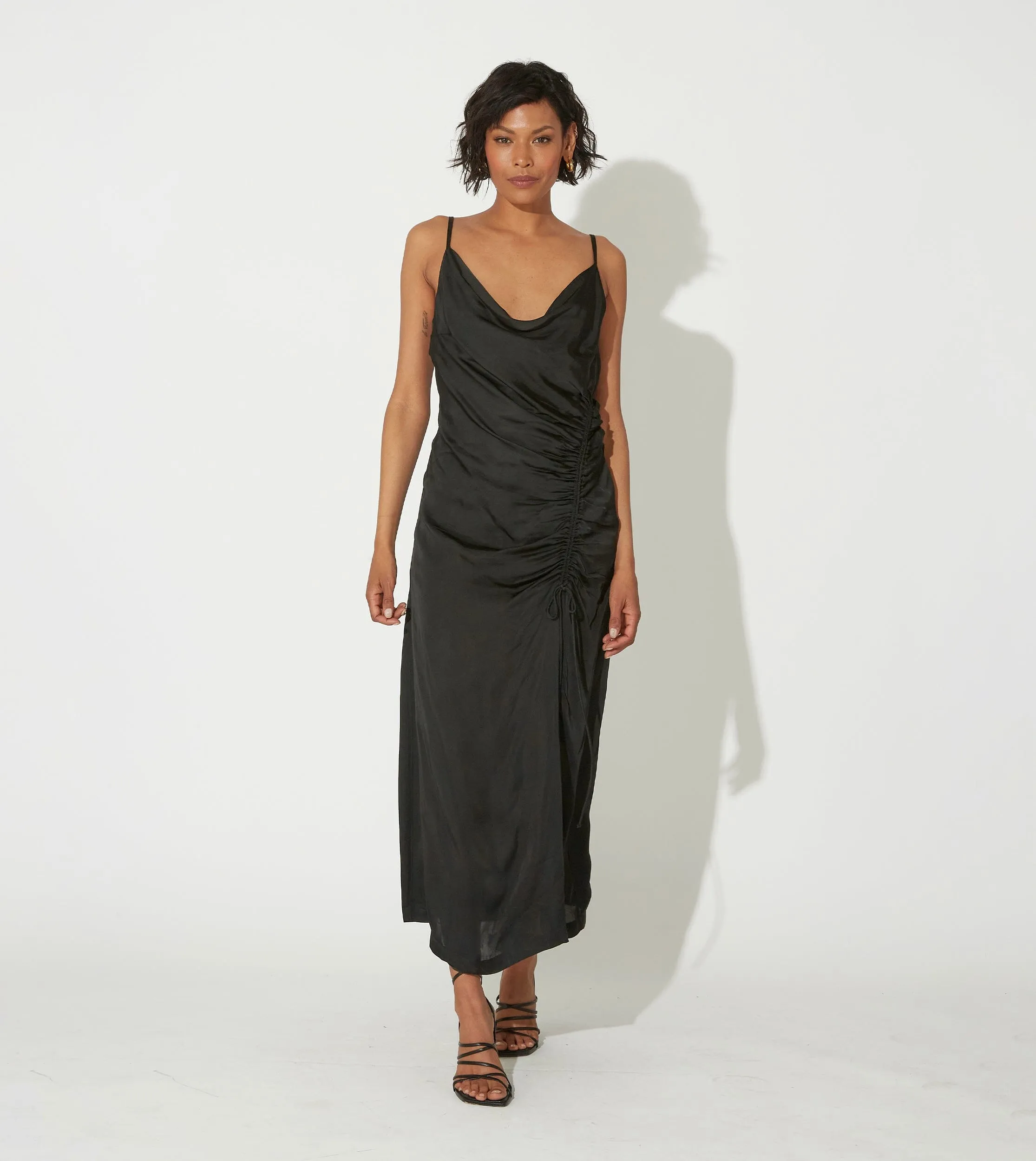 Babette Midi Dress | Black