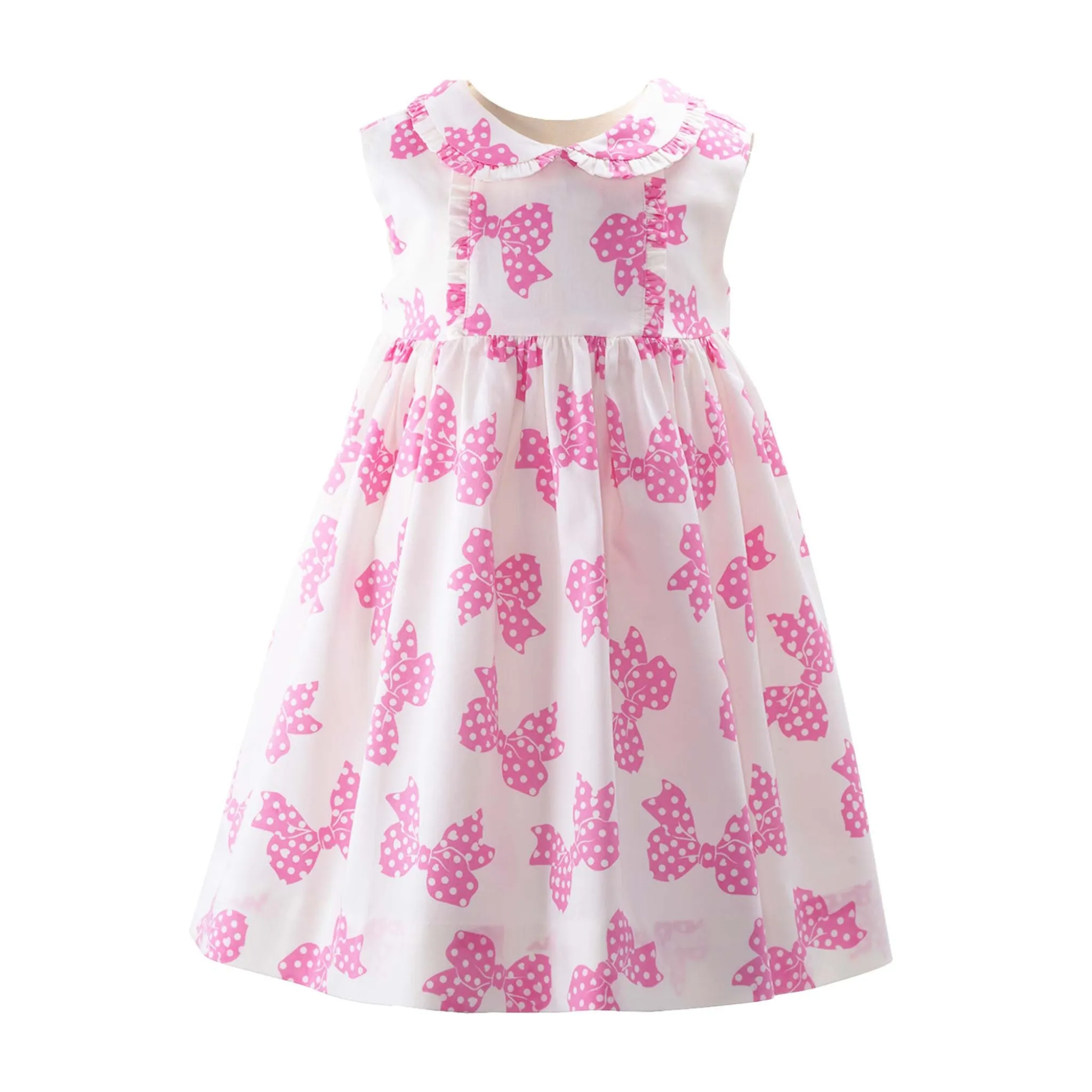 Baby Bow Frill Dress & Bloomers