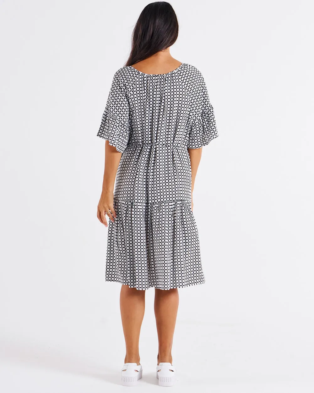 Betty Basics Bella Dress Geo Print