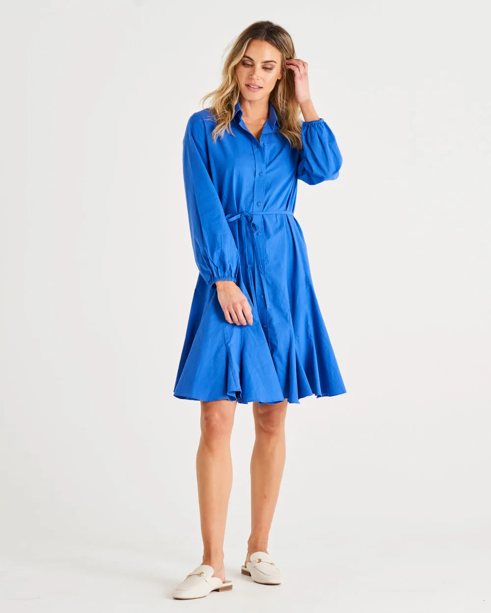 Betty Basics Jada Dress Iris Blue