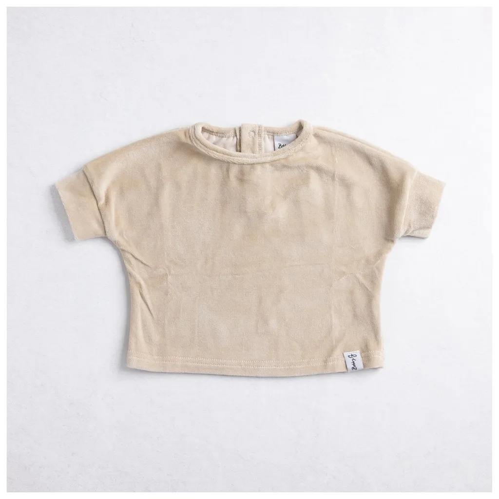 Bobby G Slouch Tee- Oatmeal