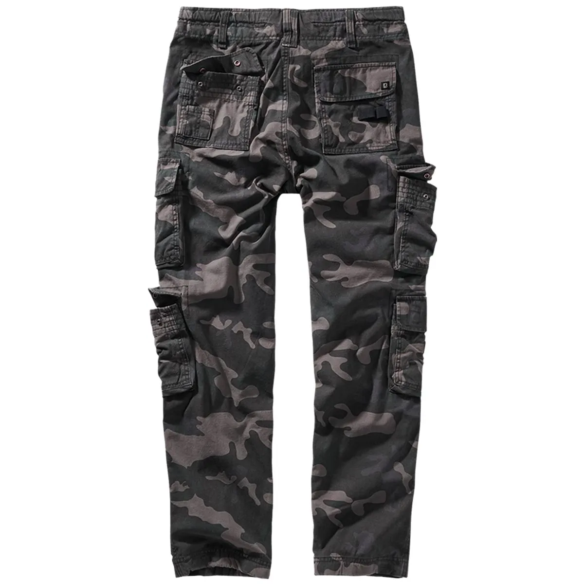 Brandit Pure Slim Fit Cargo Trousers Dark Camo