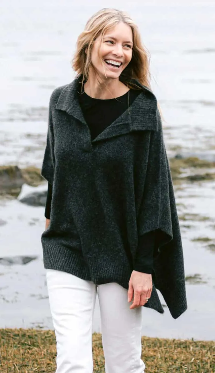 Cambridge Collar Poncho