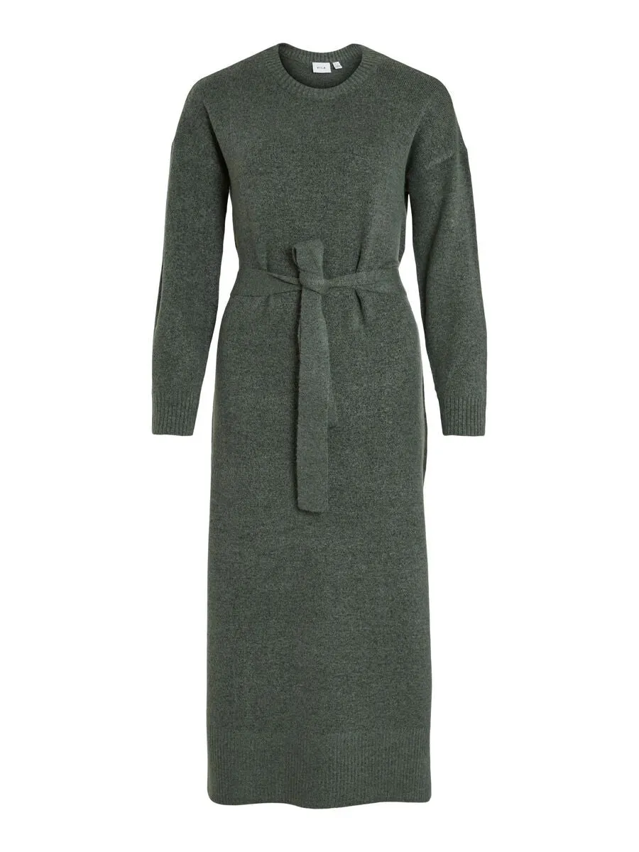 Cilia Long Knit Dress (Laurel Wreath)