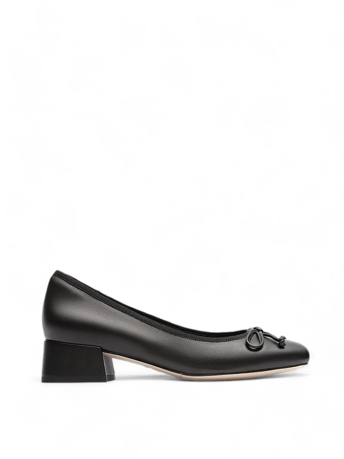 Classic Work Block Heel Pumps