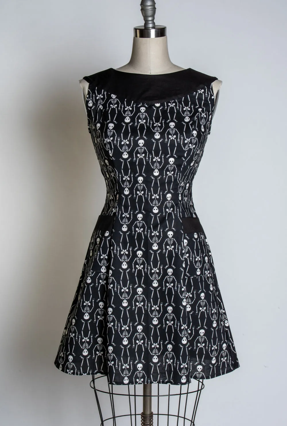 Doreen Dress- Glow-in-the-Dark Skeletons