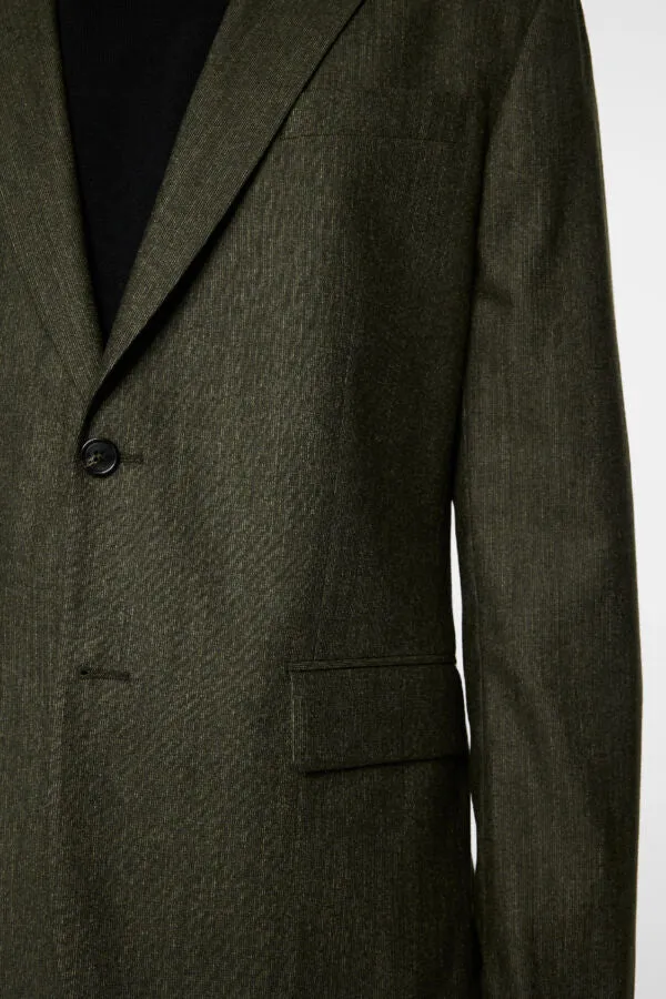 Elton Cashmere Flannel Blazer