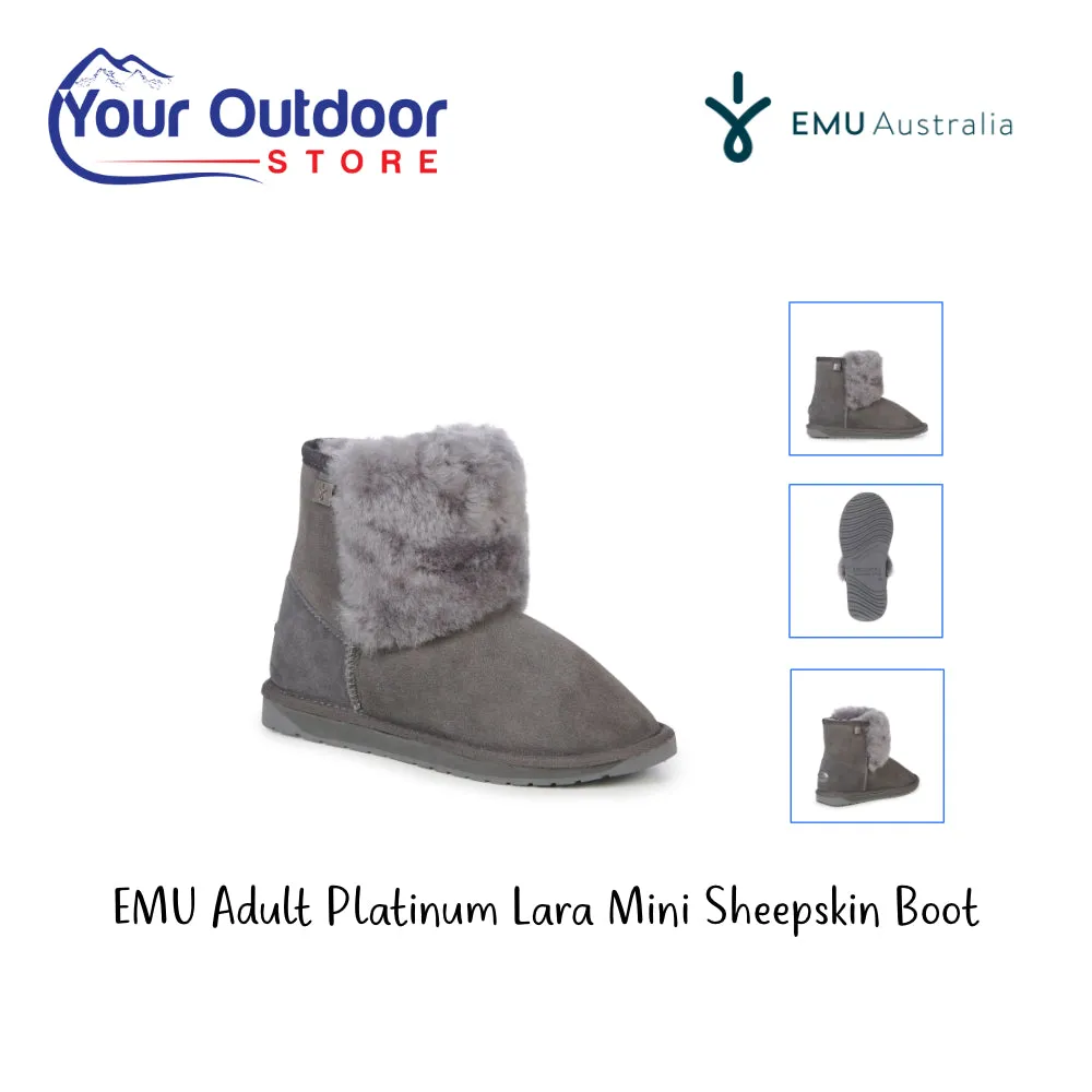 Emu Unisex Lara Mini Platinum Boot