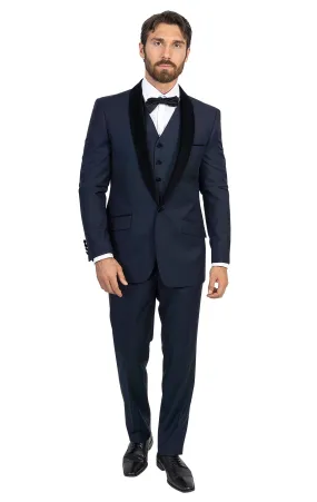 FIENNES NAVY TAILORED FIT TUXEDO