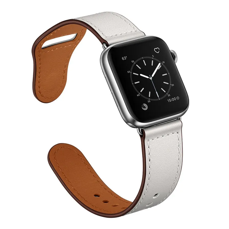 Genuine Leather Strap for Apple Watch