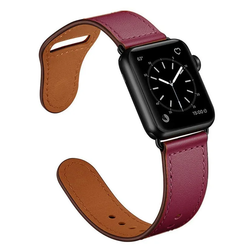 Genuine Leather Strap for Apple Watch