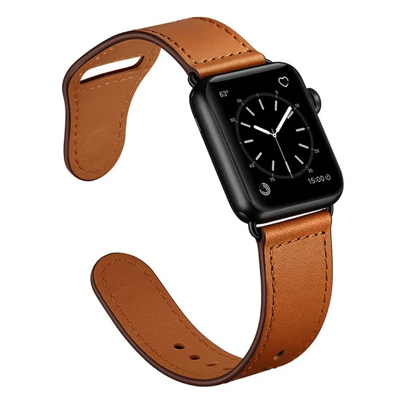 Genuine Leather Strap for Apple Watch