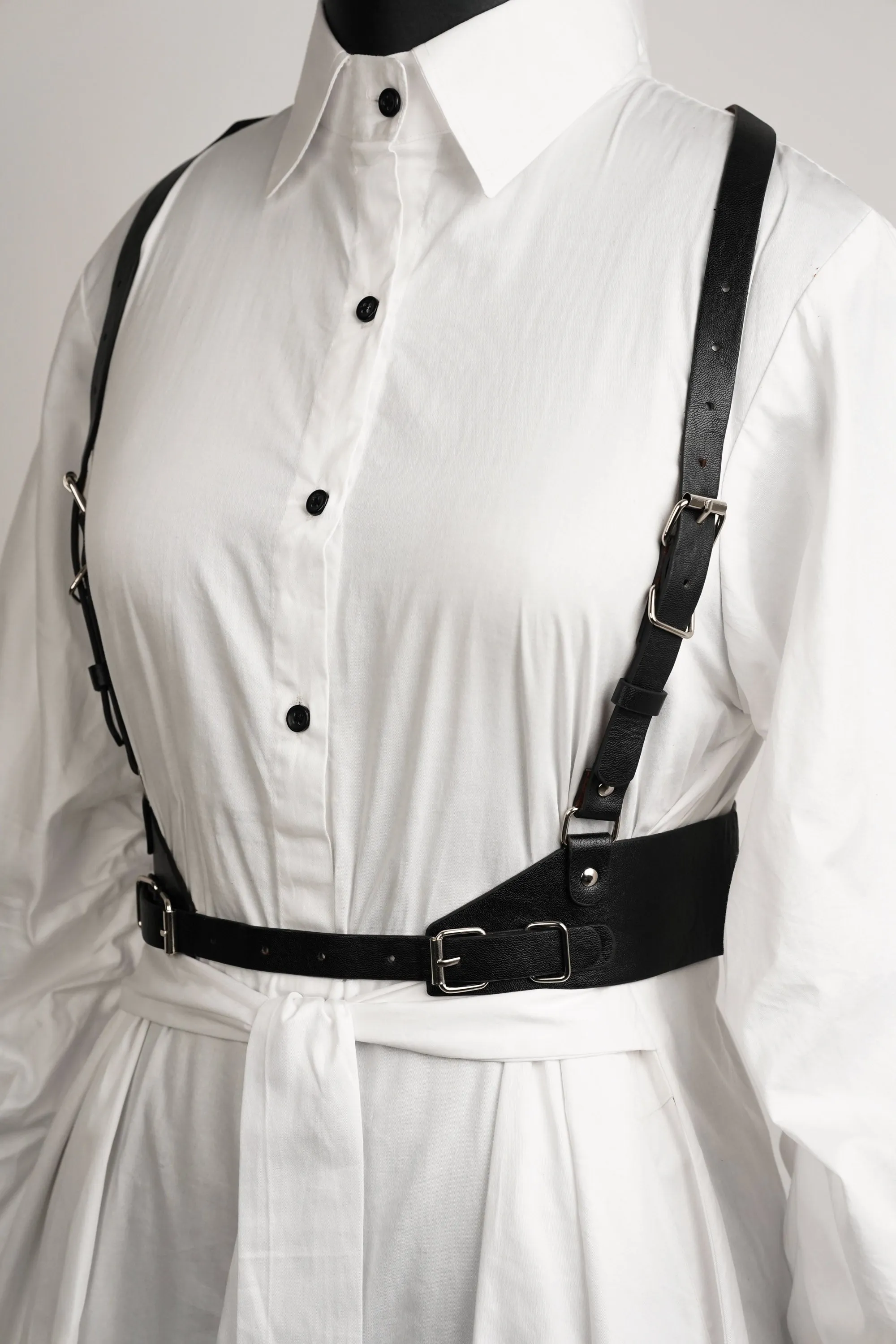 Harness Double Buckle Belt