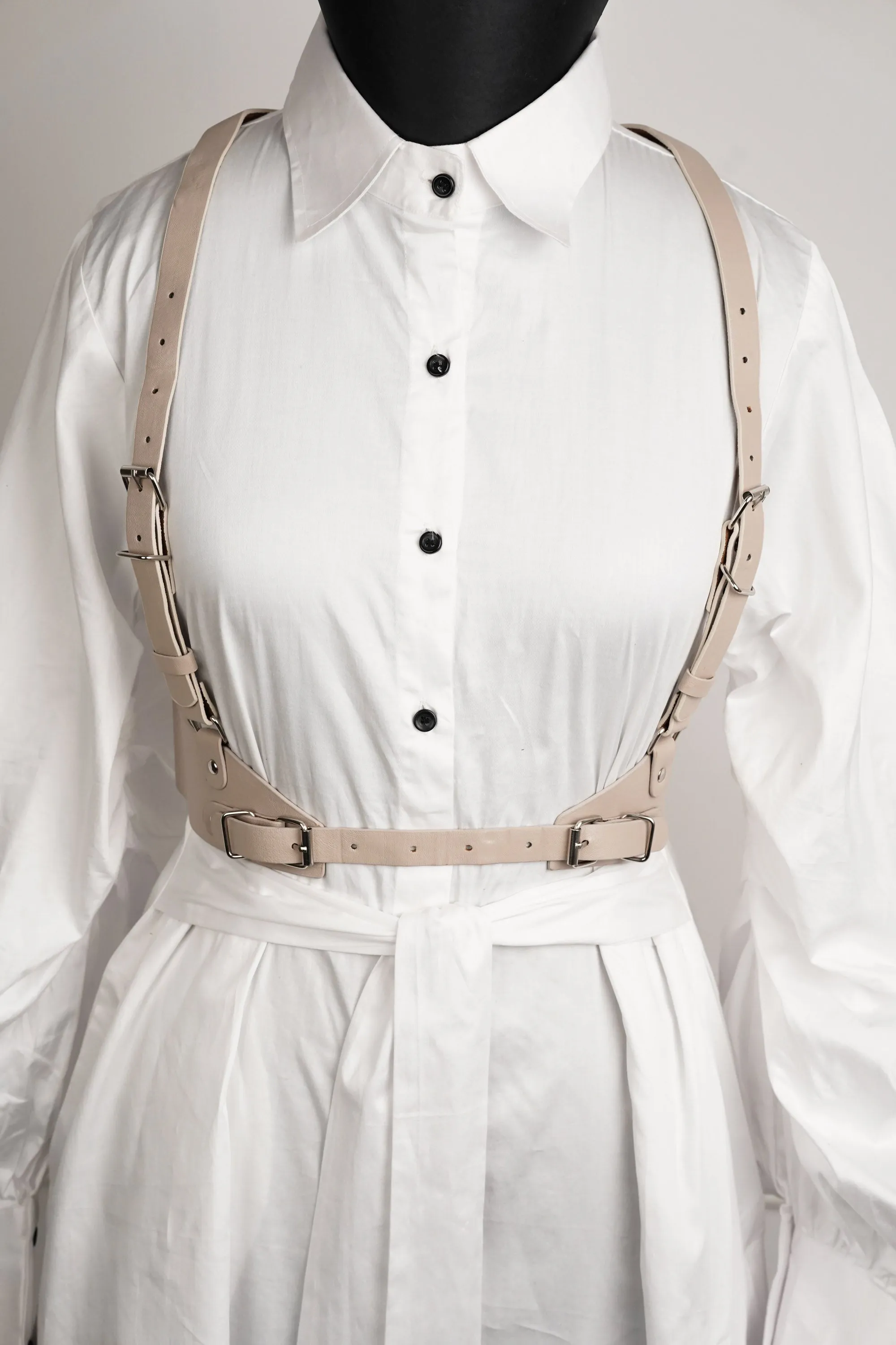 Harness Double Buckle Belt