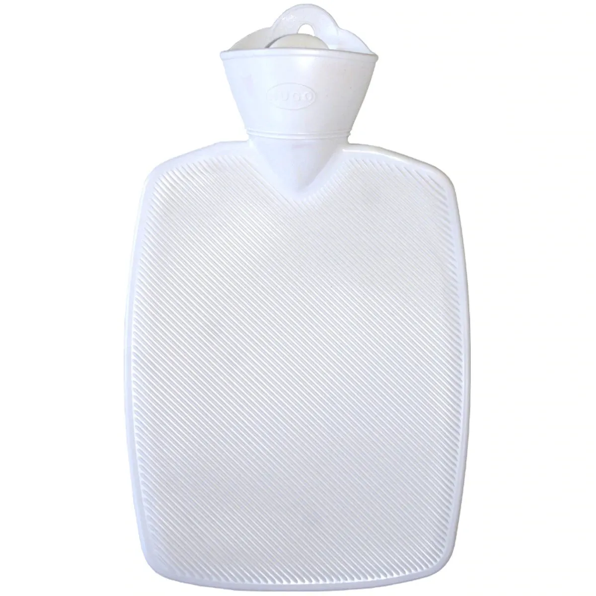 Hot Water Bottle Classic with Cover, Knitted - Lurex Cream