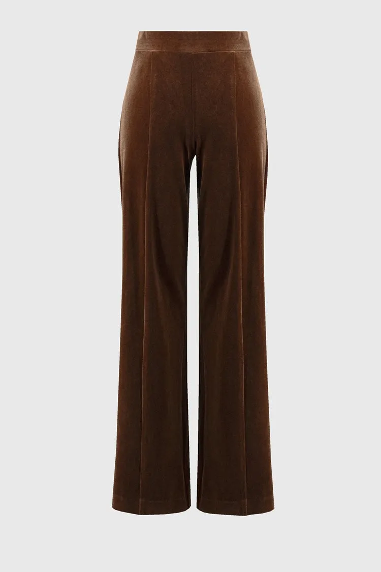 Joseph Ribkoff Velvet Wide Leg Pants