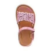 Laura Ashley Pink Embellished  Sandals for Toddler Girls