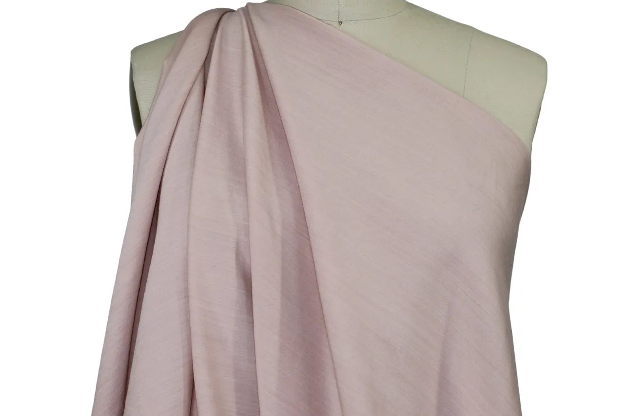 Lightweight Silk-Wool "Organdy" - Blush