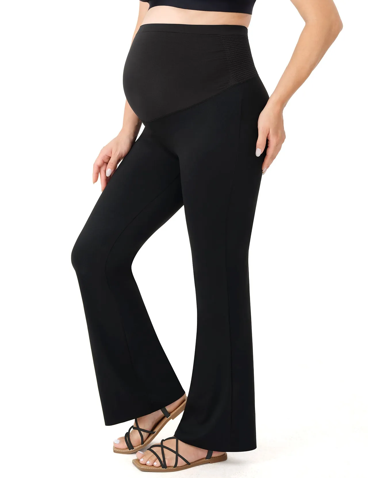 Maternity Workout Flare Leggings