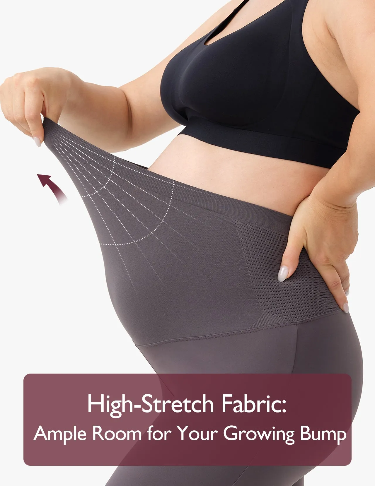 Maternity Workout Flare Leggings