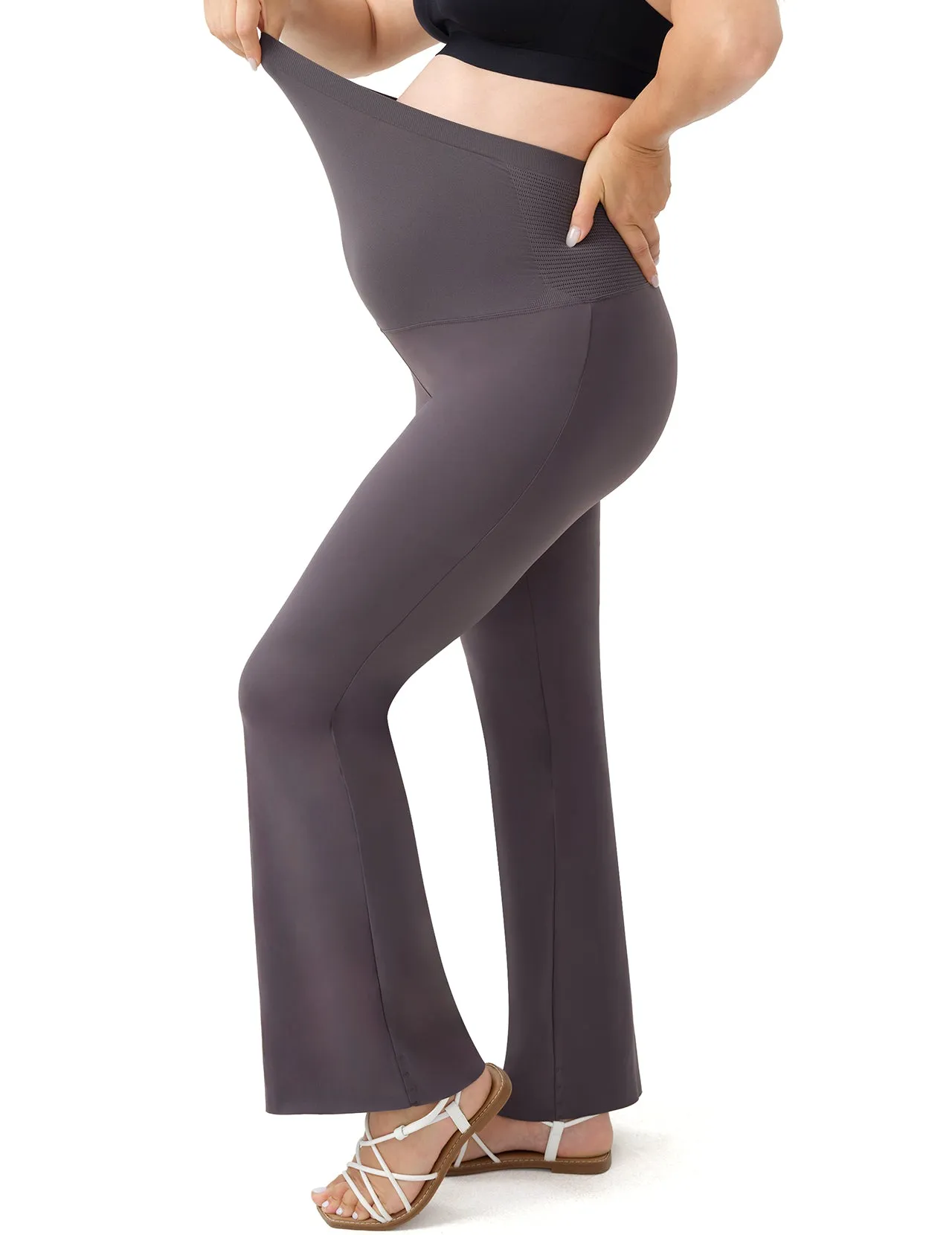 Maternity Workout Flare Leggings