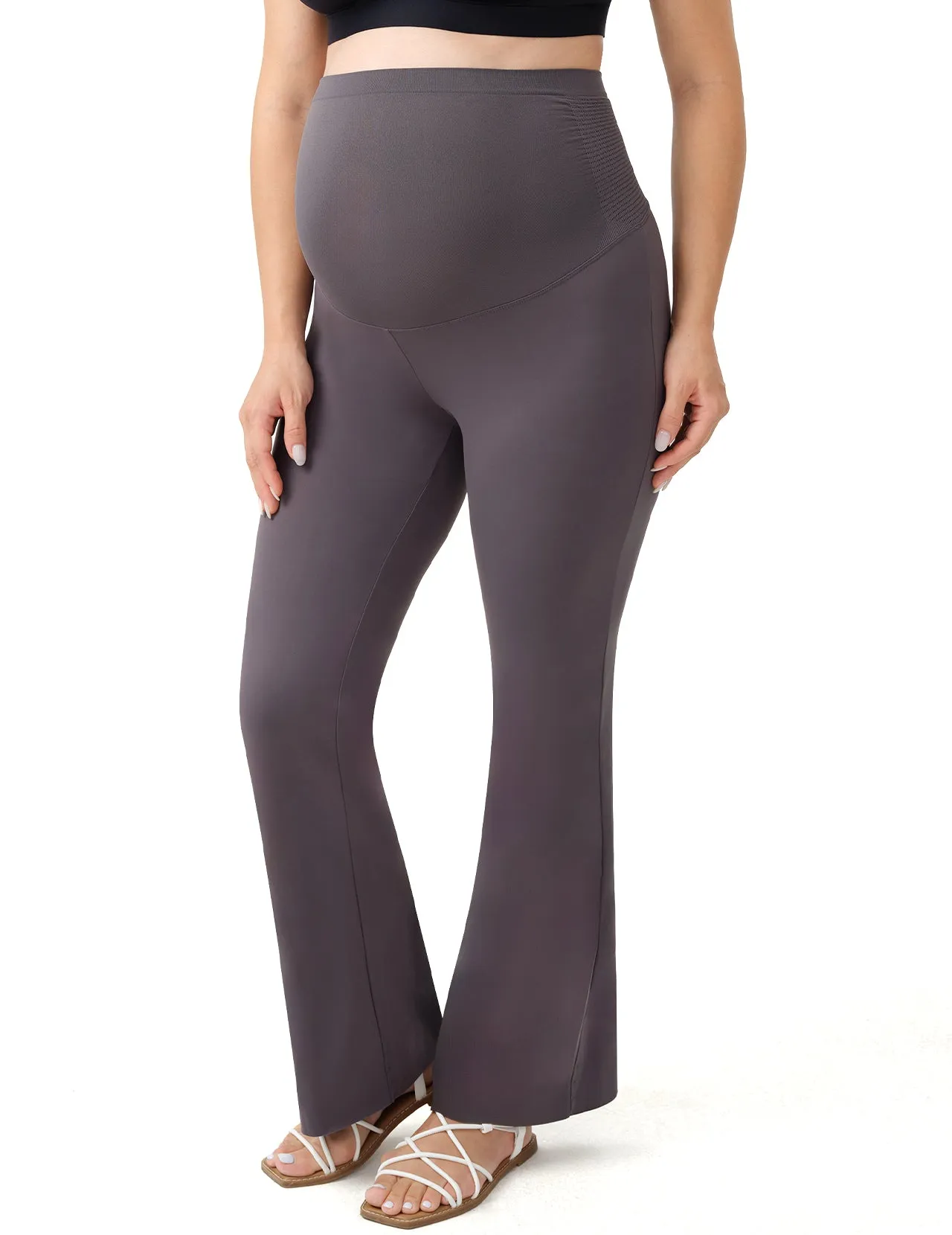 Maternity Workout Flare Leggings