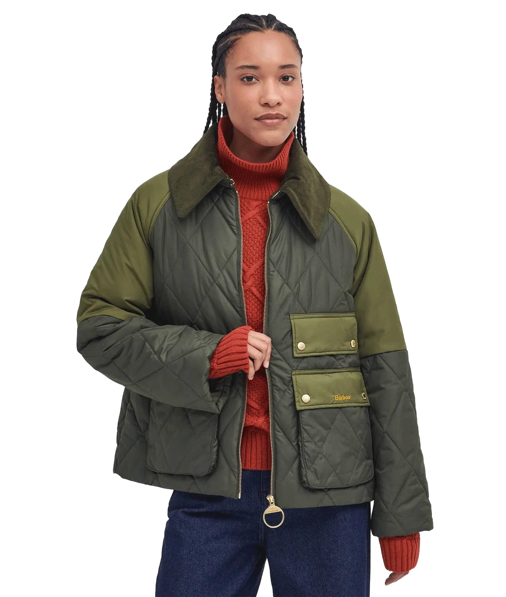 Milby Quilted Jacket - Green