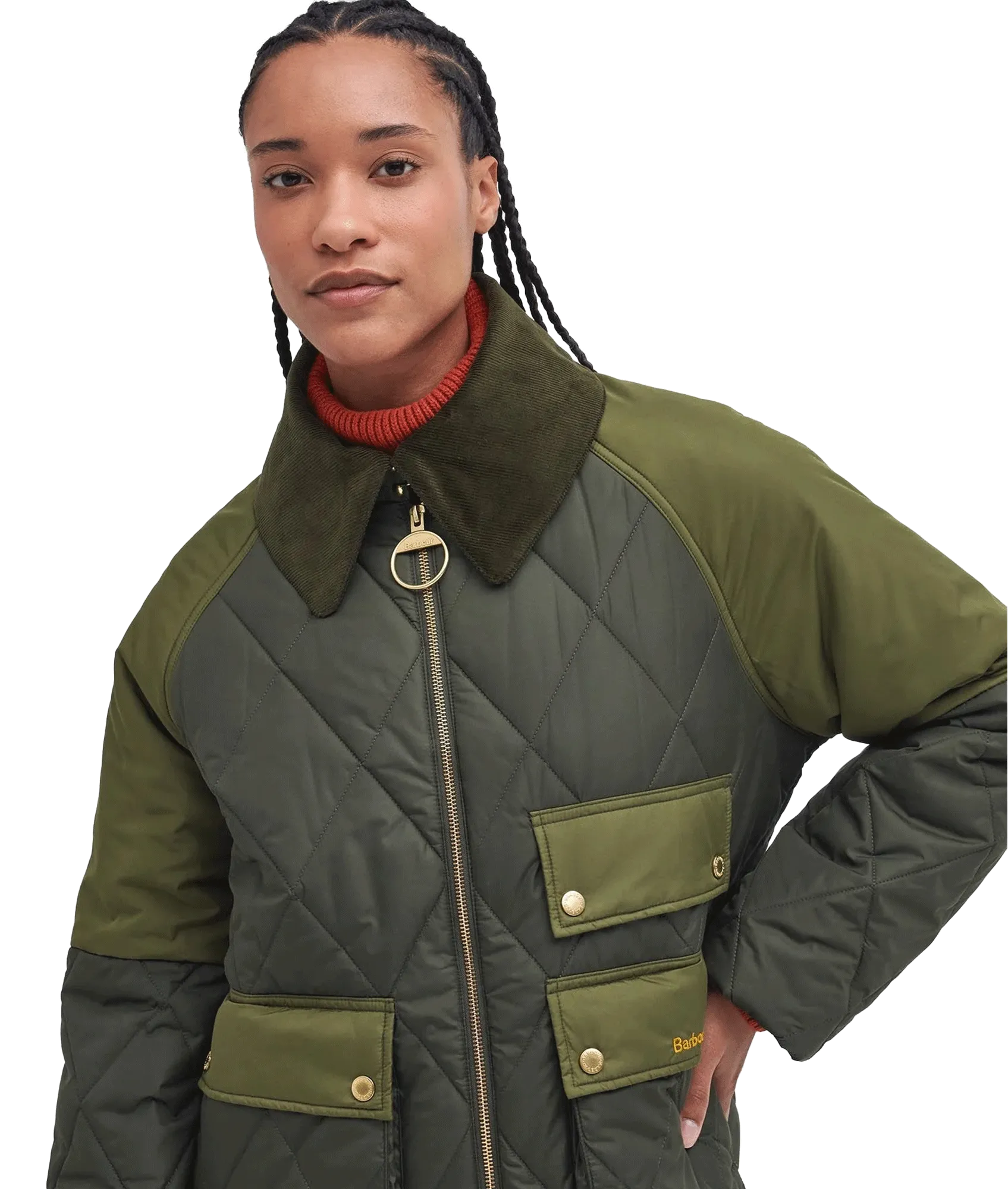 Milby Quilted Jacket - Green