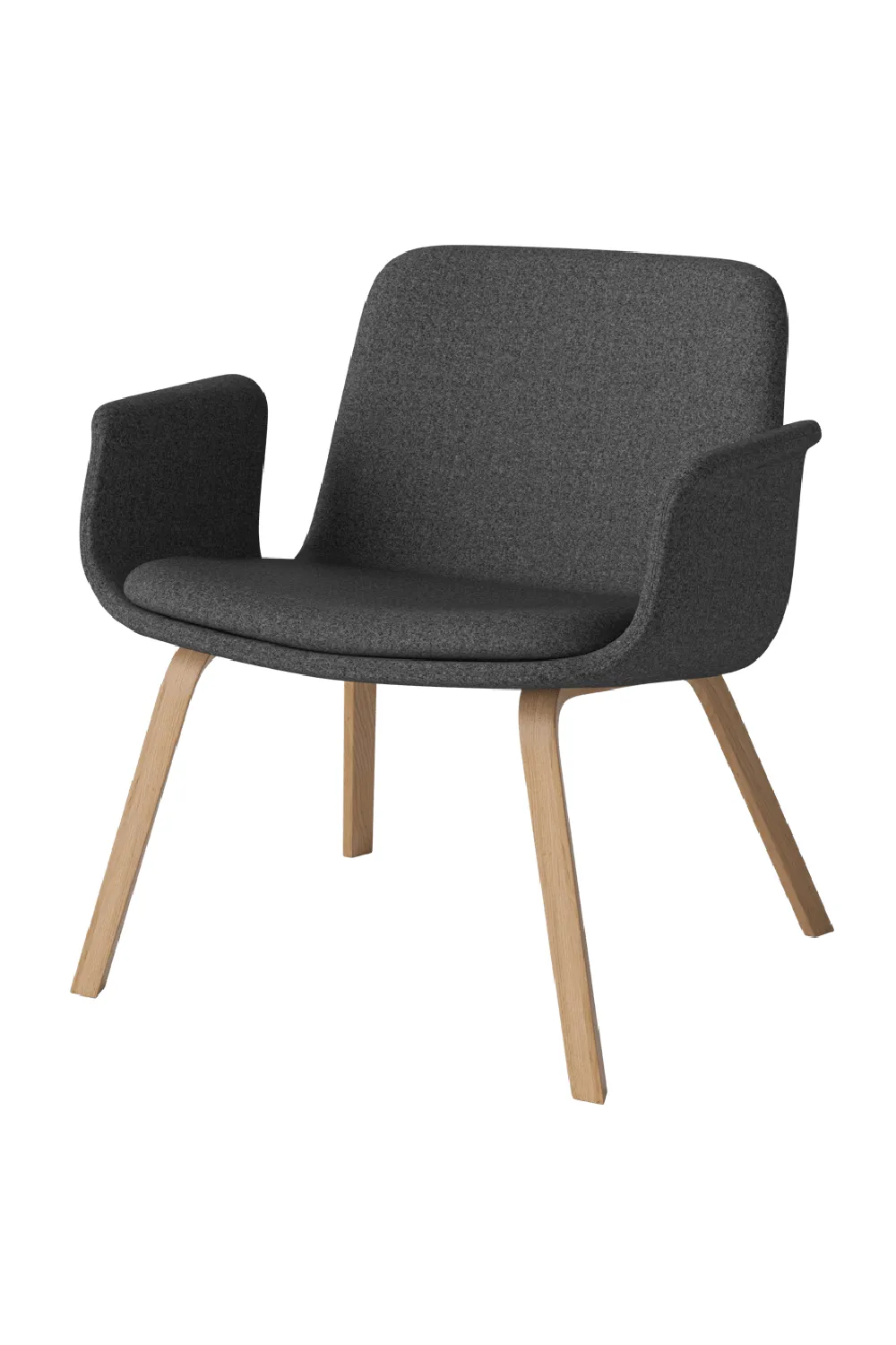 Modern Upholstered Lounge Armchair | Bolia Palm