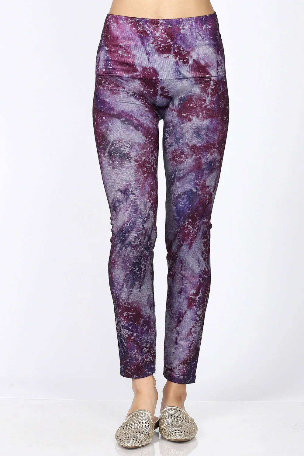 Monochromatic Tie Dye Leggings