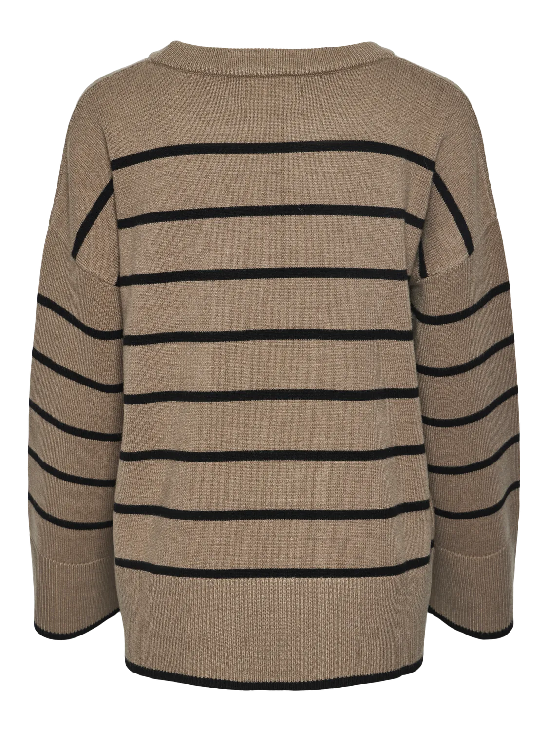 PCMATHILDE Pullover - Taupe Gray