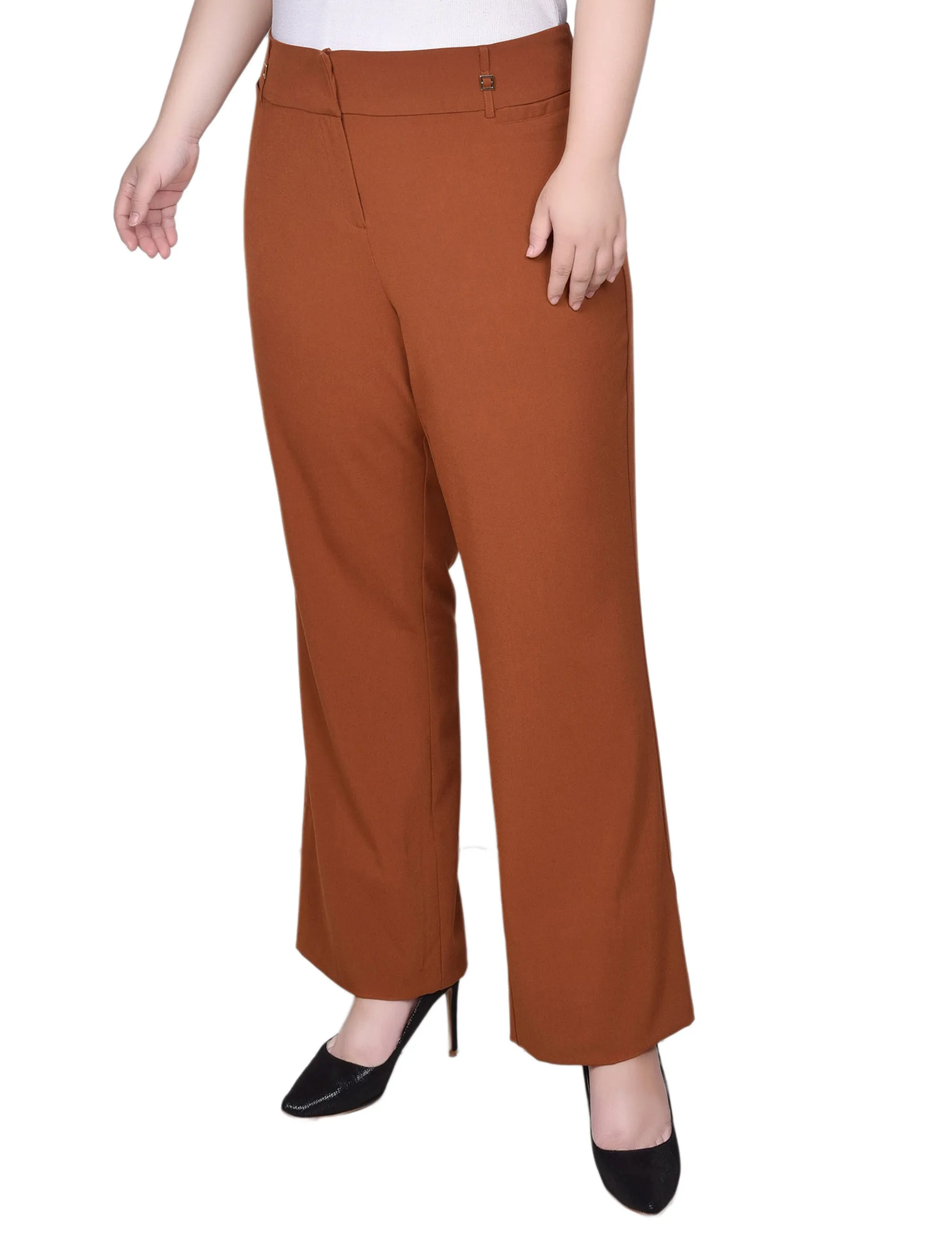 Plus Size Wide Waist Stretch Pants