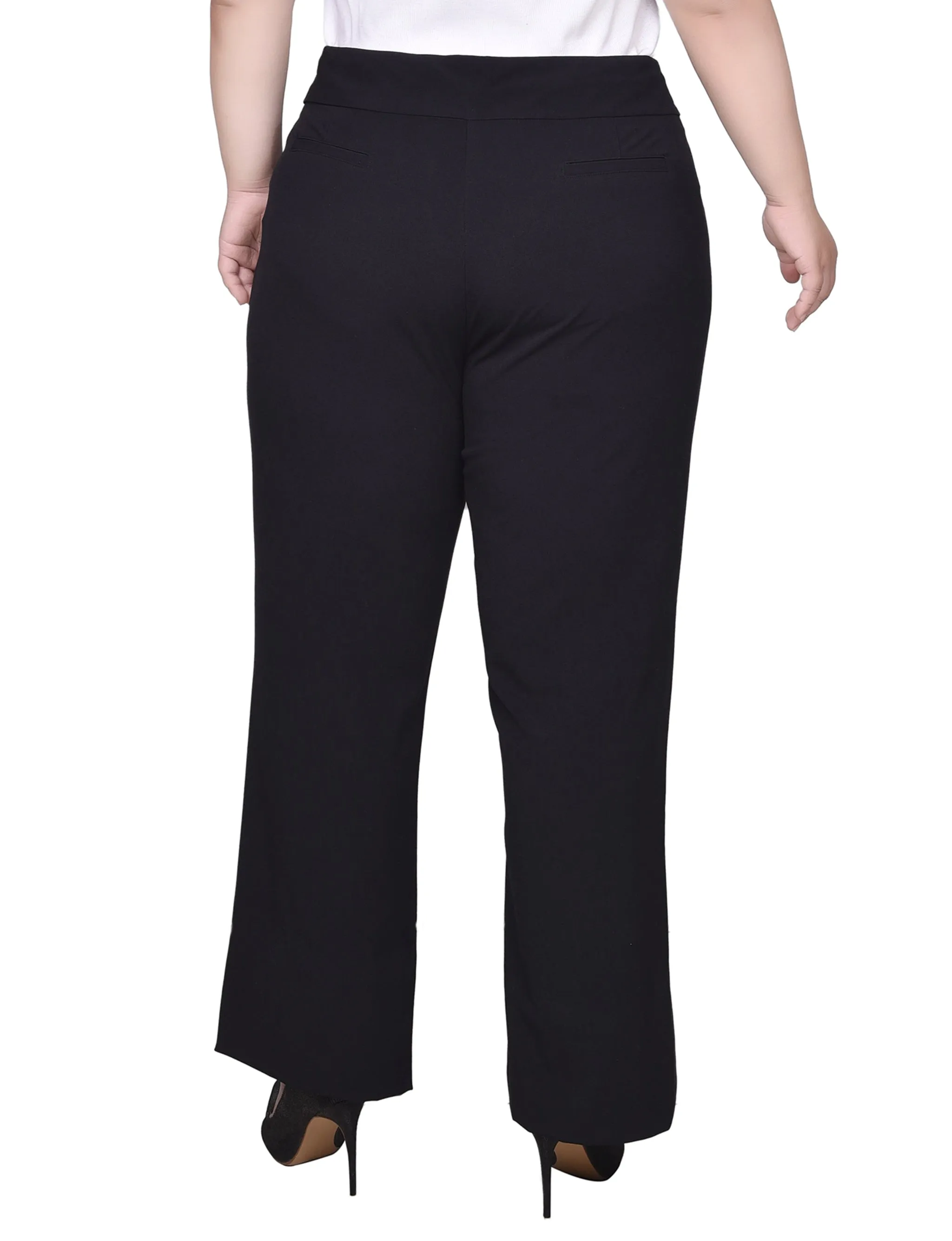 Plus Size Wide Waist Stretch Pants