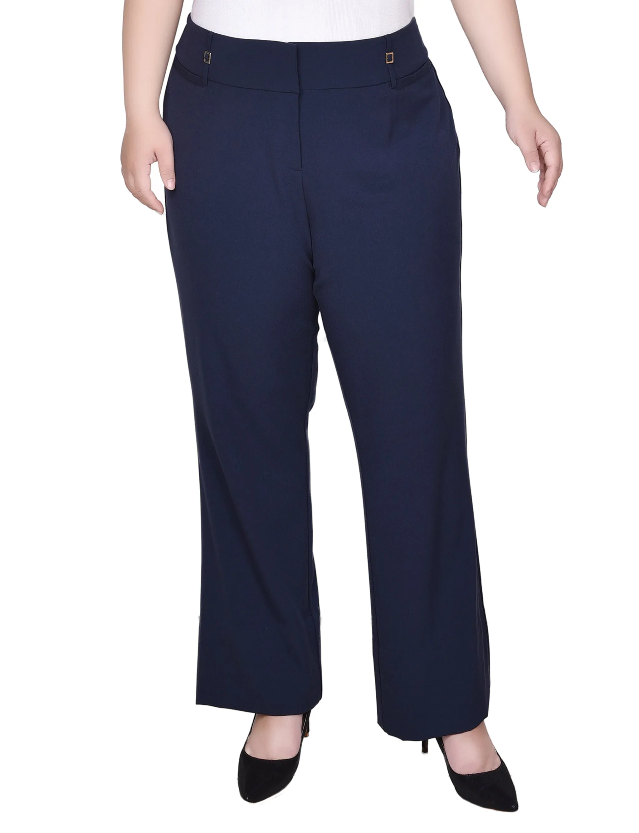 Plus Size Wide Waist Stretch Pants