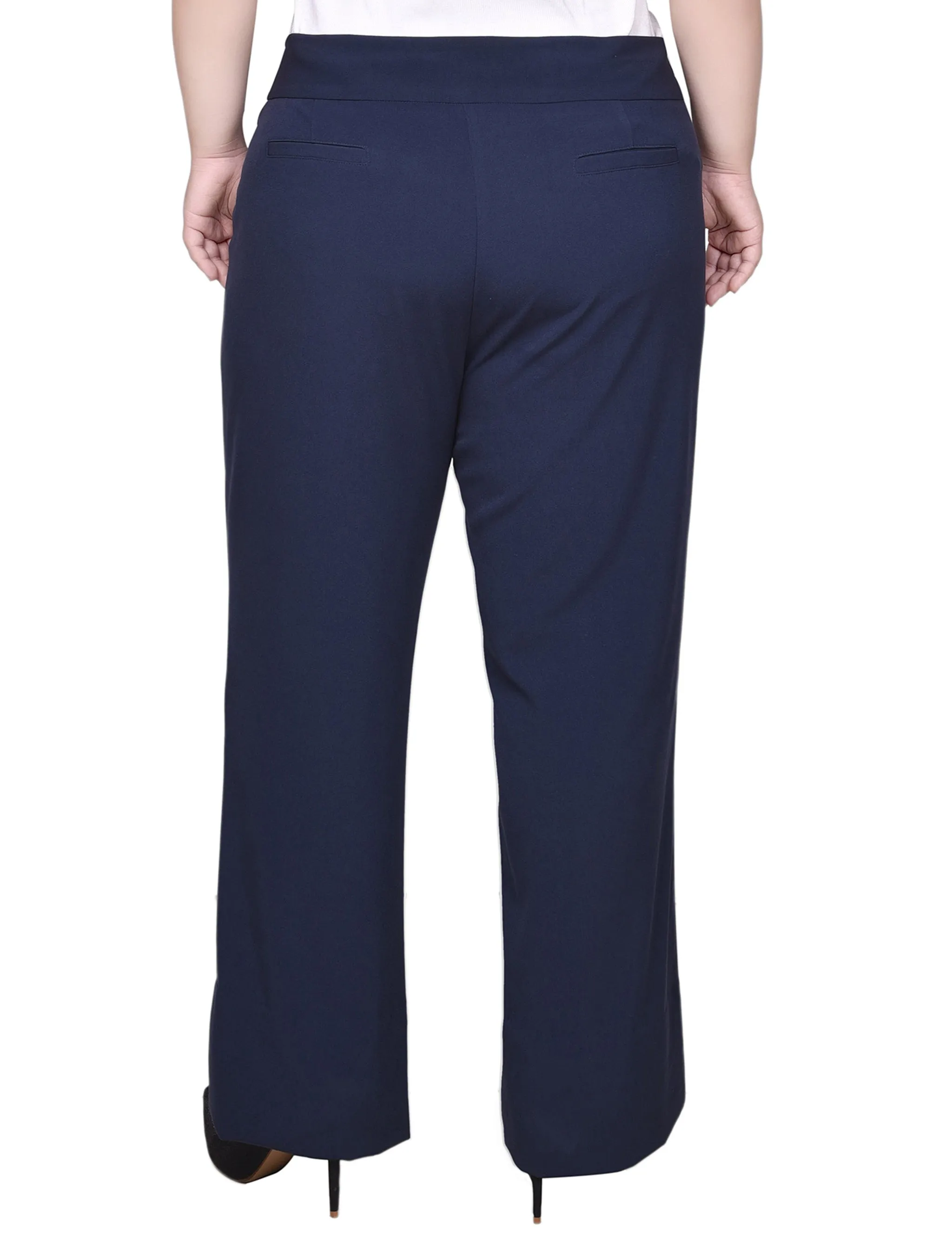 Plus Size Wide Waist Stretch Pants