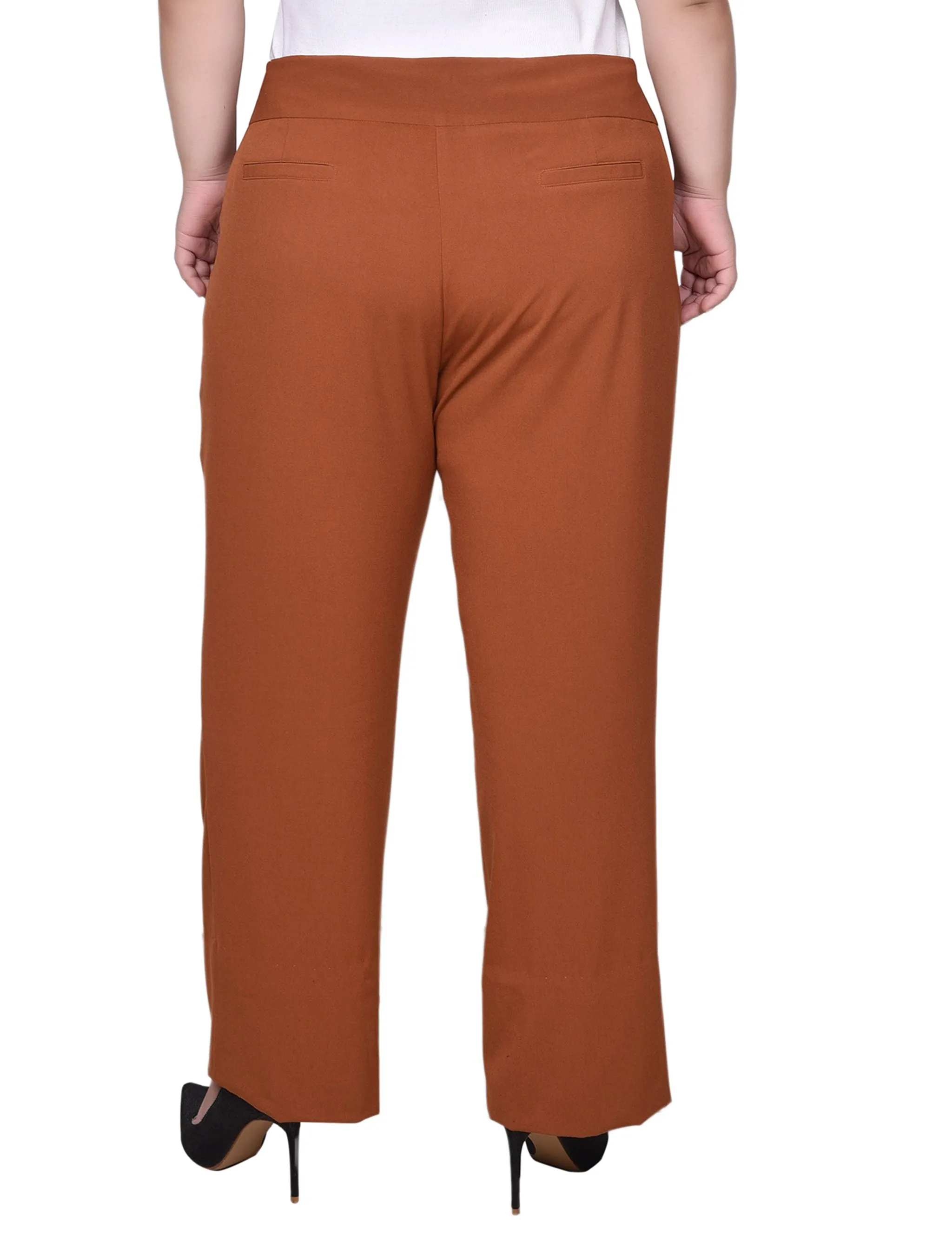 Plus Size Wide Waist Stretch Pants