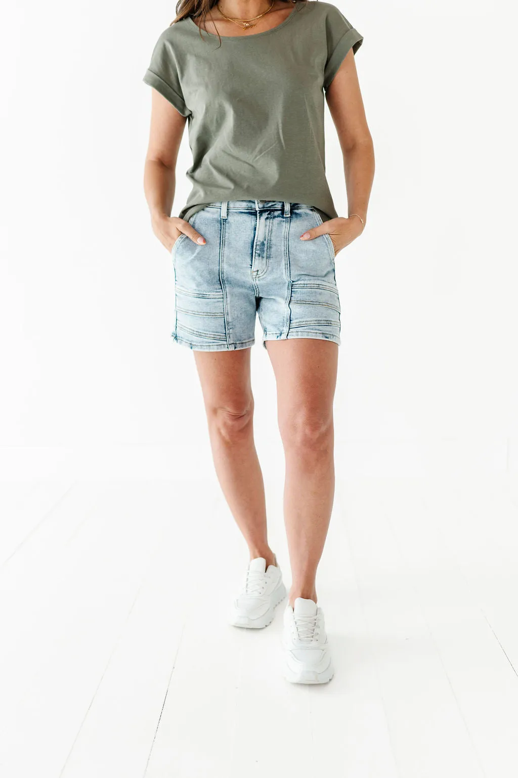 Reign Denim Shorts