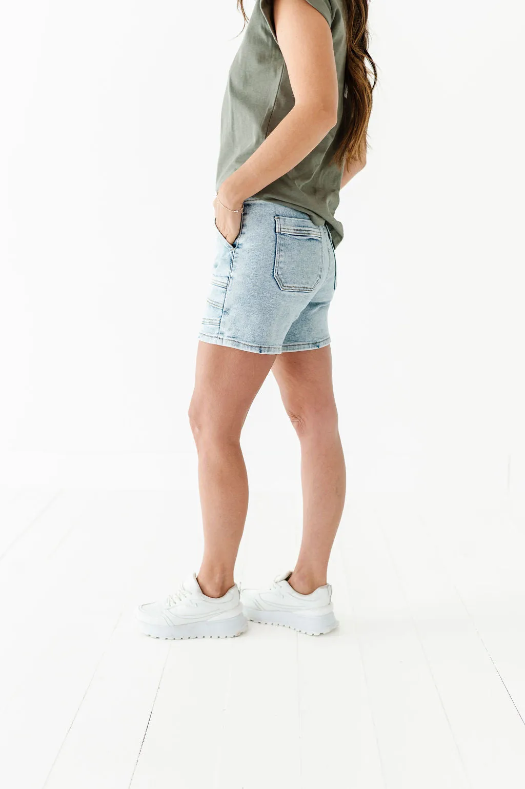 Reign Denim Shorts