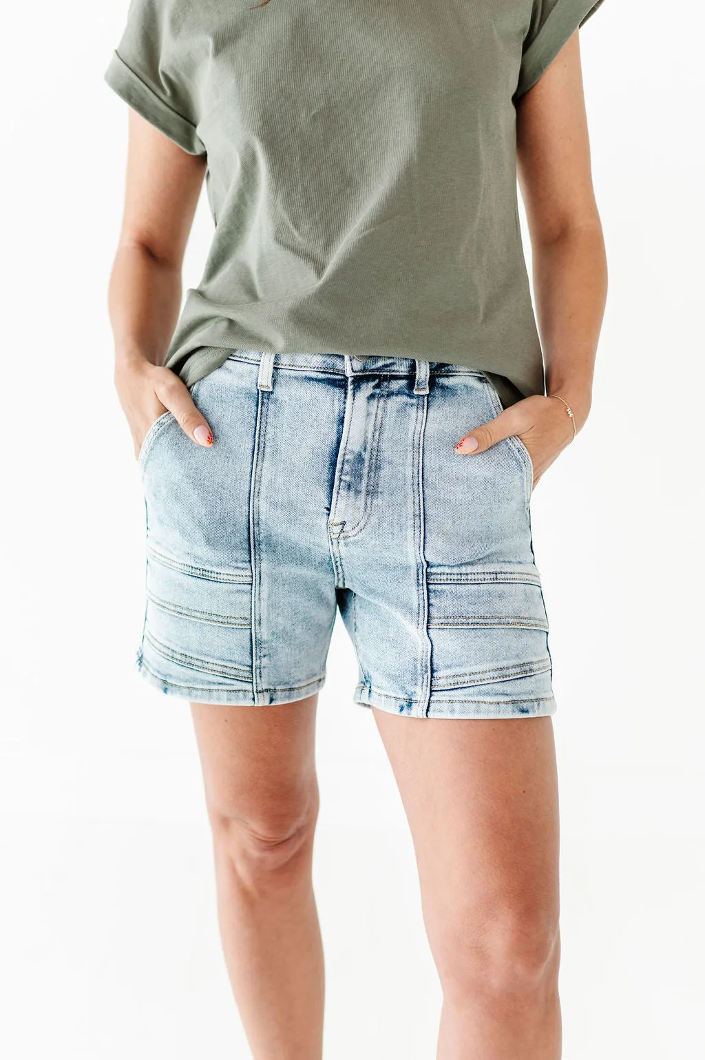 Reign Denim Shorts