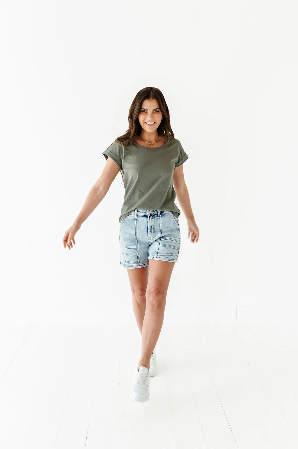 Reign Denim Shorts