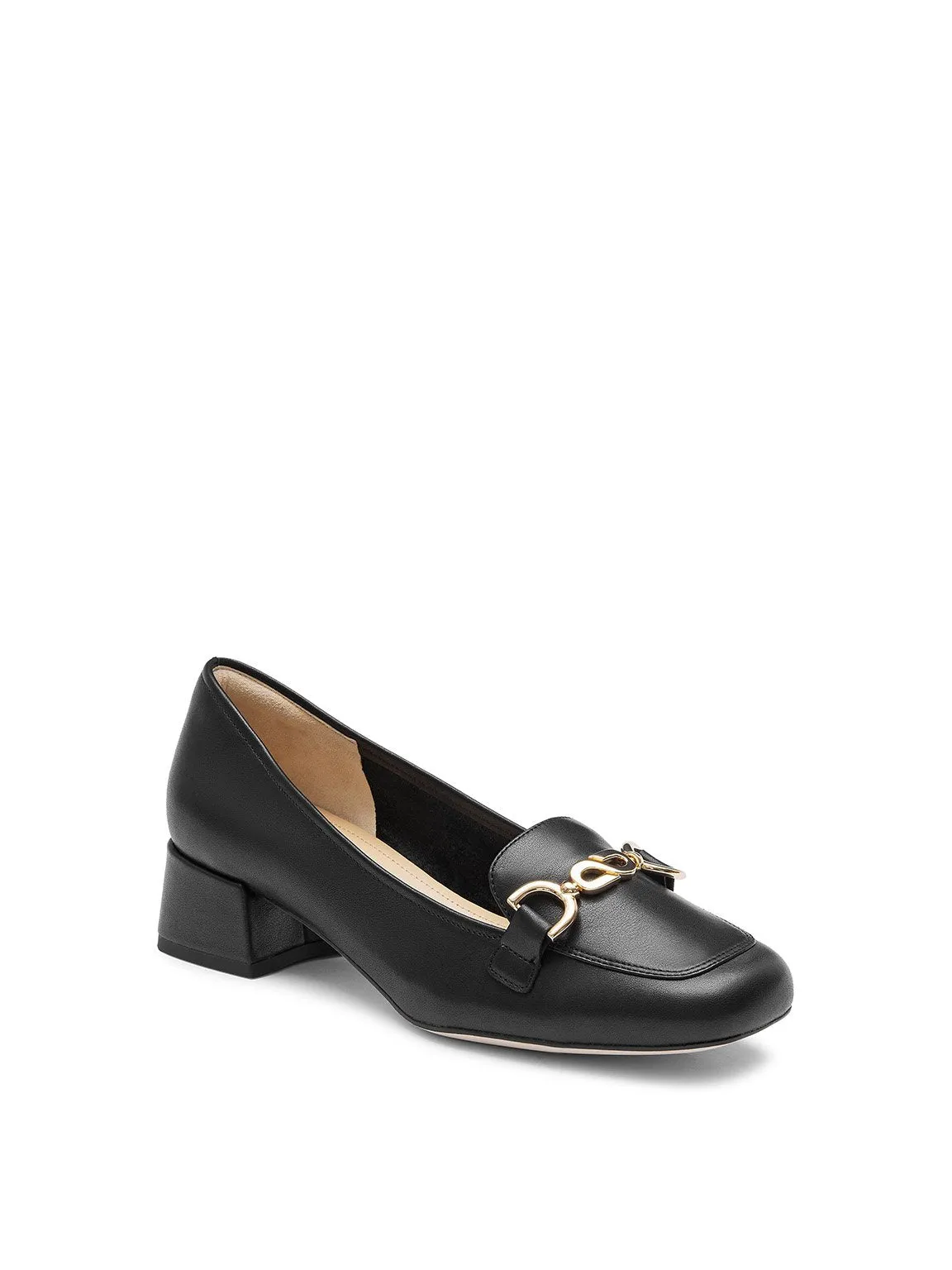 Retro Leather Loafer