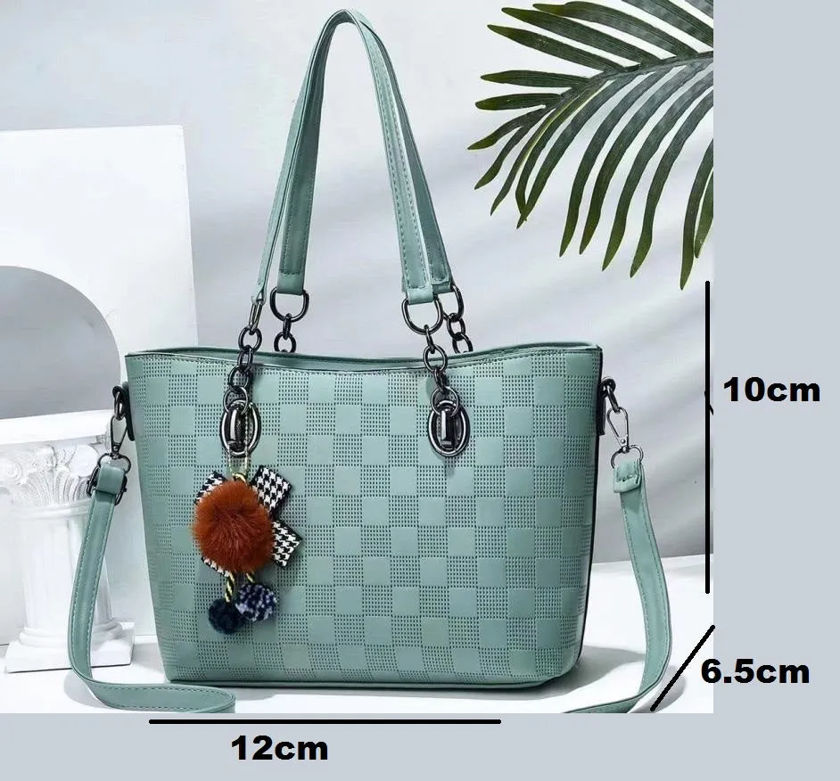 skin  Leather Handbag for ladies 993-5