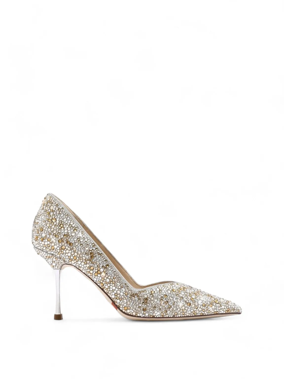 Sparkles Rhinestones Pointed Heels