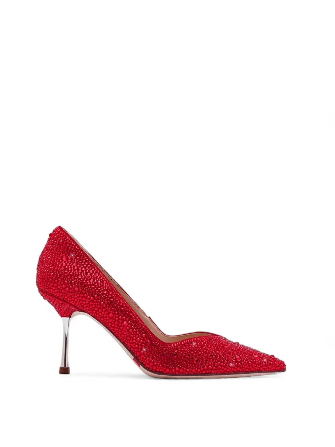 Sparkles Rhinestones Pointed Heels